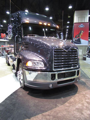 optimized roof and chassis fairings for mack's pinnacle models will add up to 6% fuel economy.