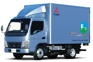 fuso worldwide continues to work on the hybrid program in its new generation of trucks.