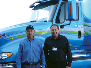 mesilla valley transportation co-owners jimmy ray (left) and royal jones.