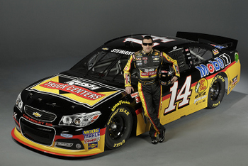 2014 NASCAR Sprint Cup Series #14 Rush Truck Centers photoshoot