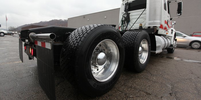 wide-base tires with aluminum rims can reduce a truck’s GVWR by at least 1,100 lbs.