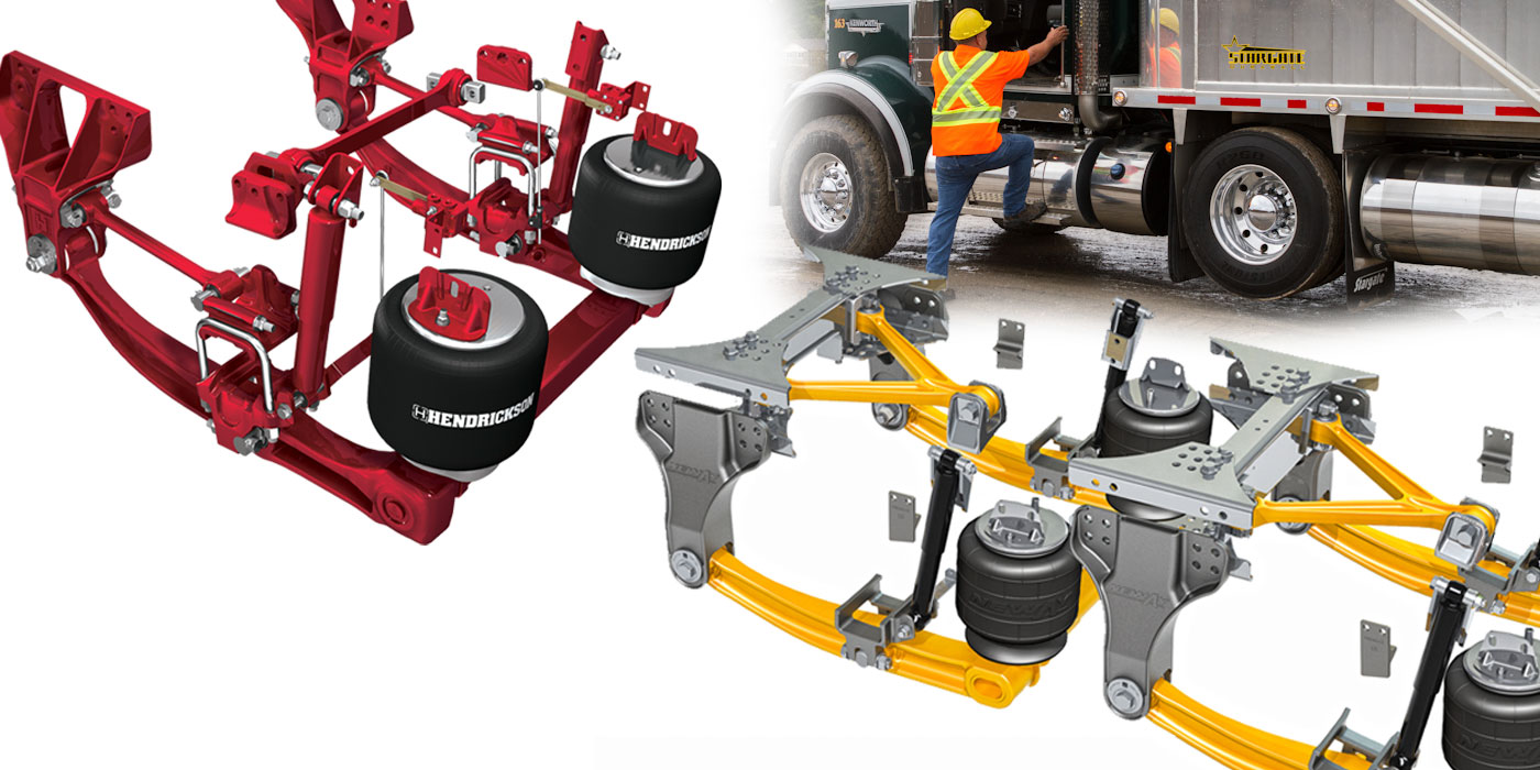 vocational truck suspension driver comfort