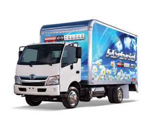 hino trucks unveiled four models of its newly designed class 4 and class 5 cab over engine (coe) trucks.