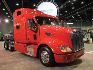 air disc brakes are now standard on the entire line of peterbilt class 8 products.
