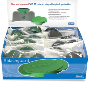 skf splashguard is an advanced protection plug for skf's line of scotseal tf hubcaps.