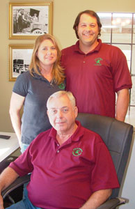 Steve Teeple, a third generation trucker, is joined in the business by his daughter Lori and son-in-law Chad.