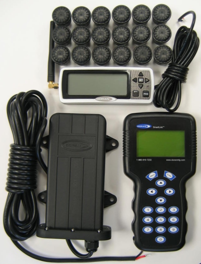 Doran 360 SmartLink tire pressure monitoring system designed for 'drop and hook' fleets